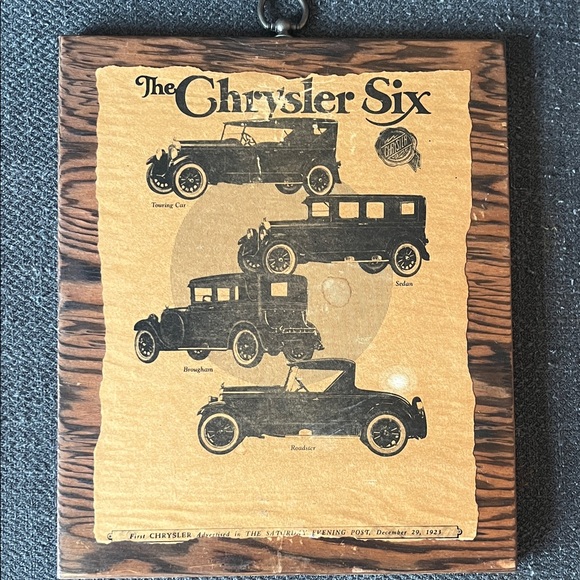 Vintage Car Wall Plaques - Picture 5 of 5